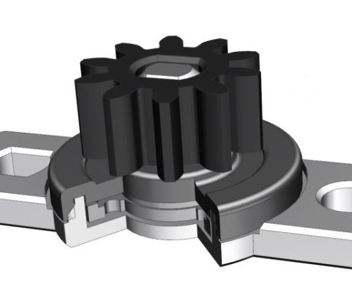 rotation axis damping