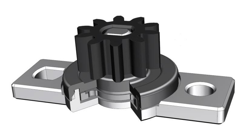 rotation axis damping