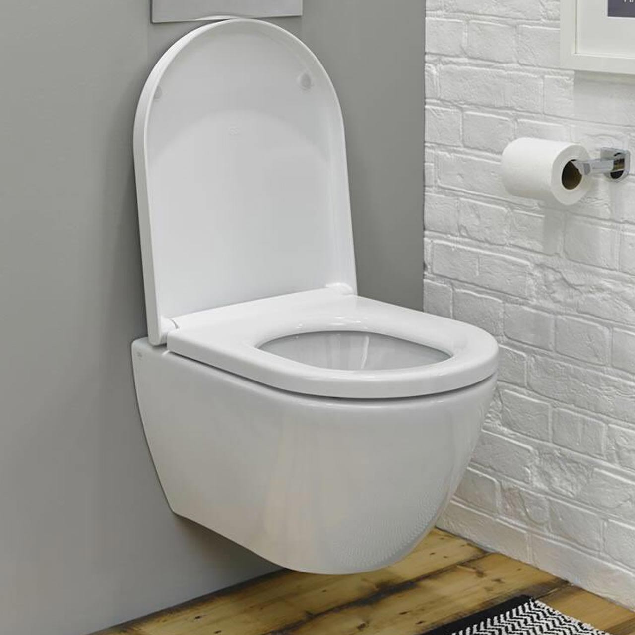 soft close toilet seat with rotary dampers