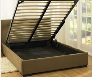 storage bed w gas spring