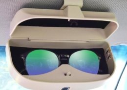 soft auto glasses box with damper