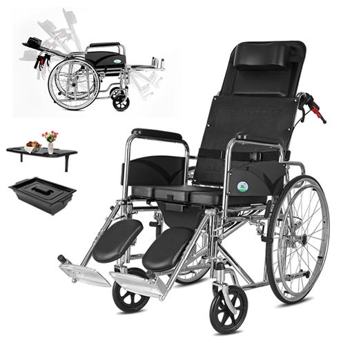 height adjusted wheelchair with gas spring