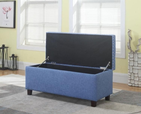 compression gas spring Storage Ottoman