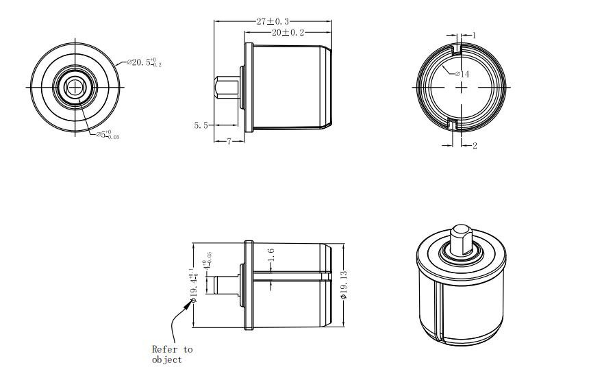 axis rotation damper