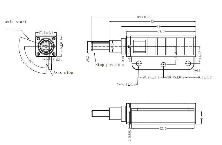 heavy torque damper T118