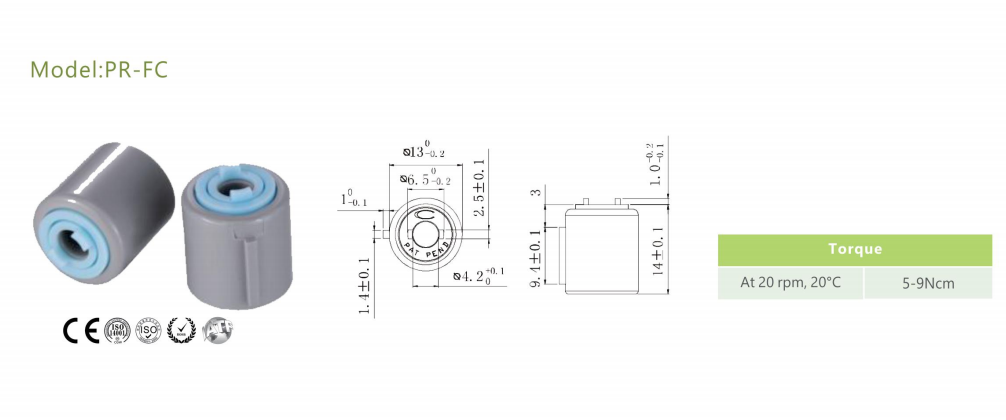 Rotation damper FB printer