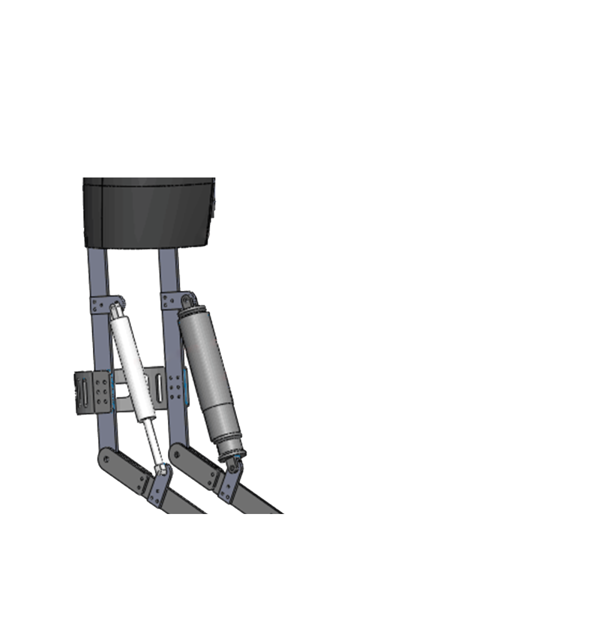 Gas spring robotic arm 