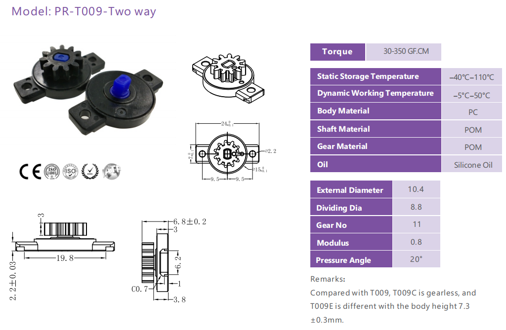 gear damper