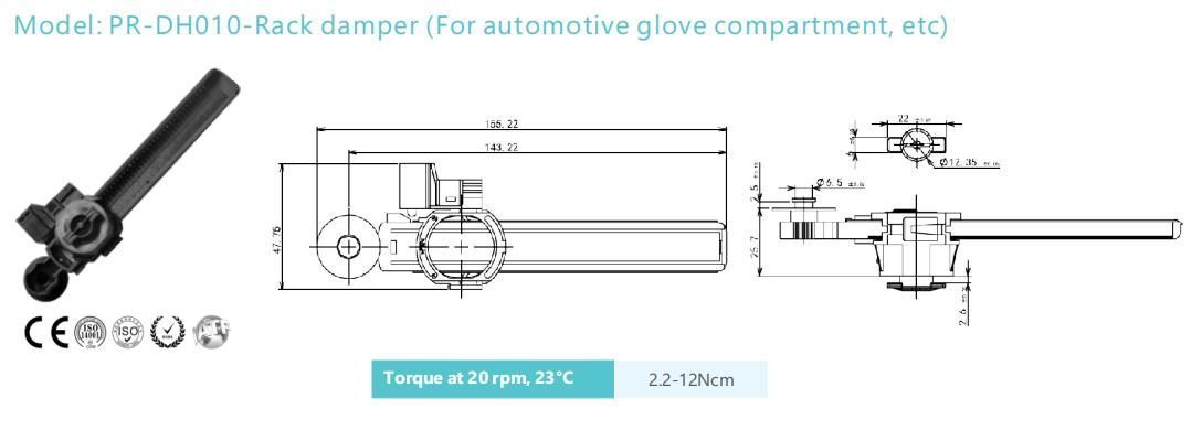 Rack damper