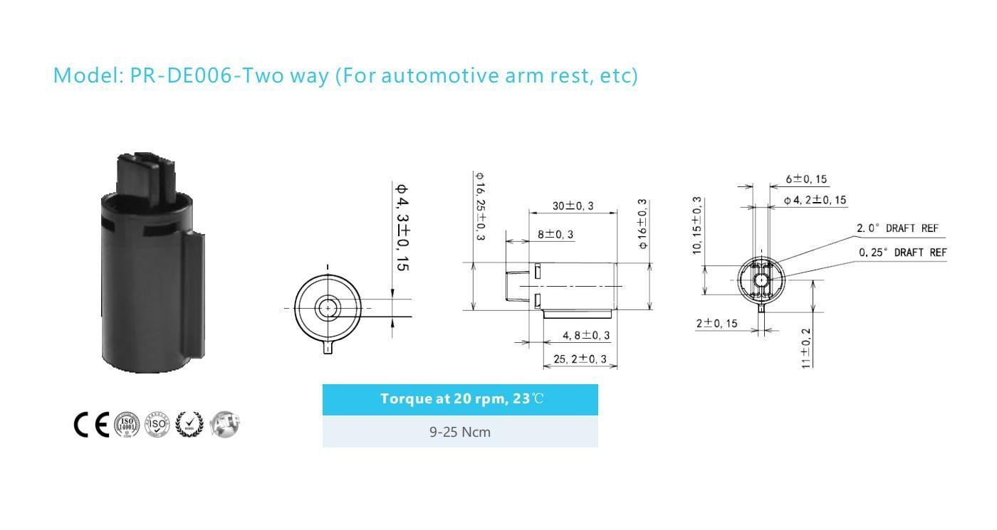 two way damper DE006