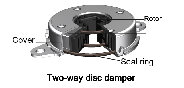 two-way disc damper