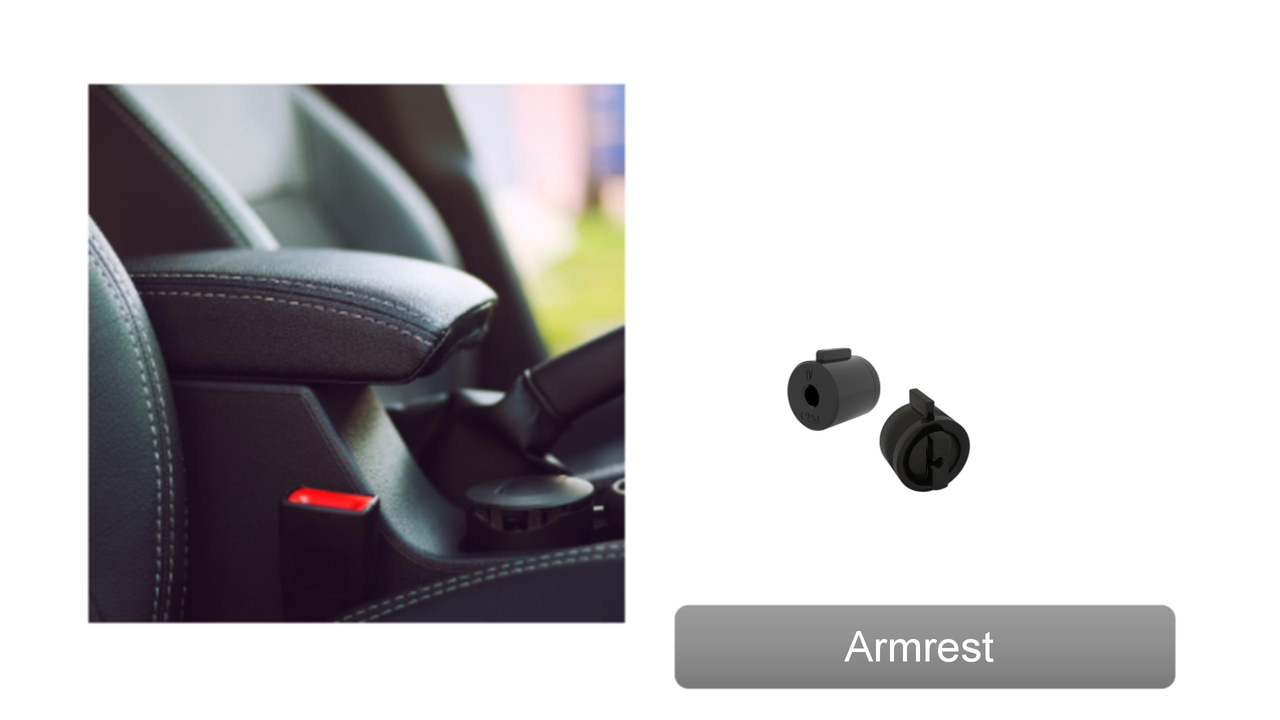 Peir Barrel Damper in Car Armrest