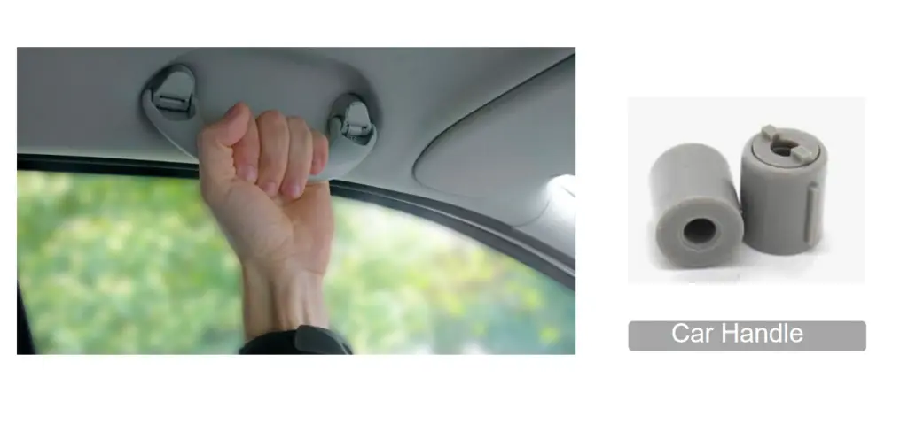 Car handle rotary damper