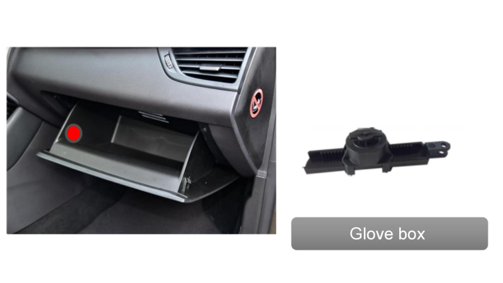 Glove box- Soft open with assembly unit