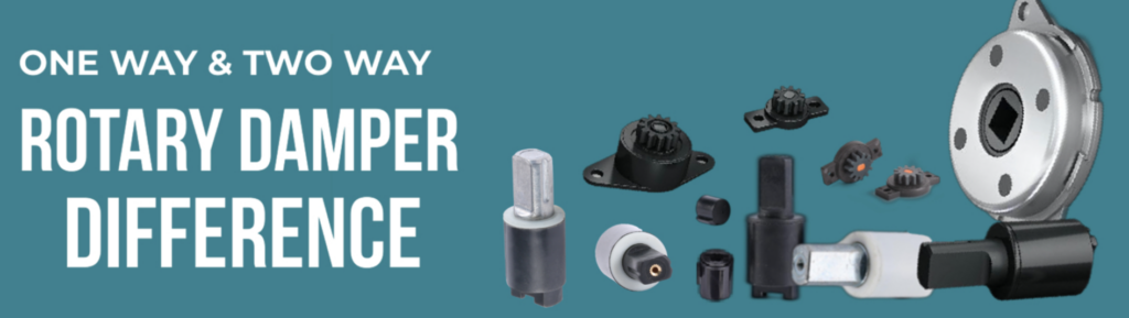 One way rotary damper & two way rotary damper