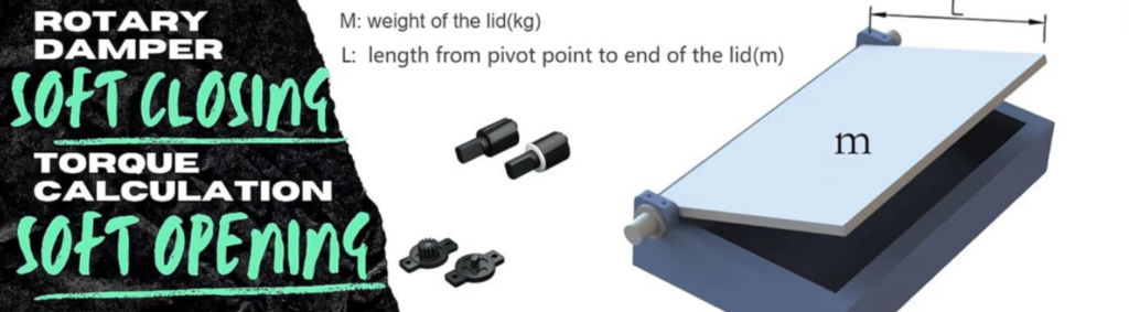 Rotary damper torque calculation