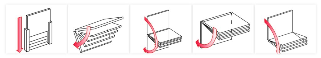 Rotary damper movement