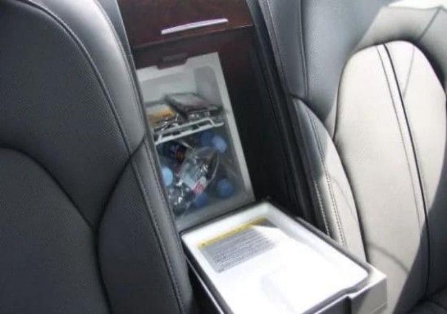 Car fridge rotary damper application diagram